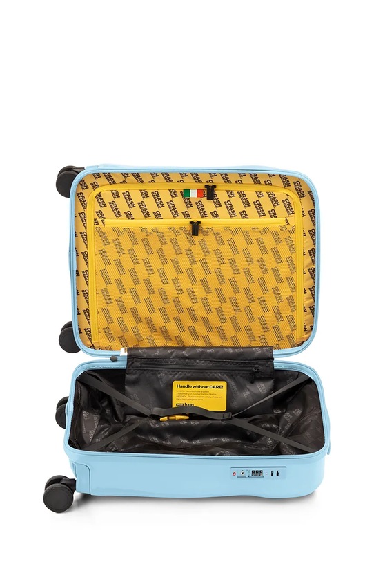 Crash Baggage walizka kabinowa TONE ON TONE Small size 55x40x22 cm CB191 niebieski