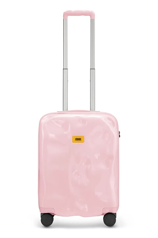 Crash Baggage valiză TONE ON TONE 55x40x22 cm uni roz CB191