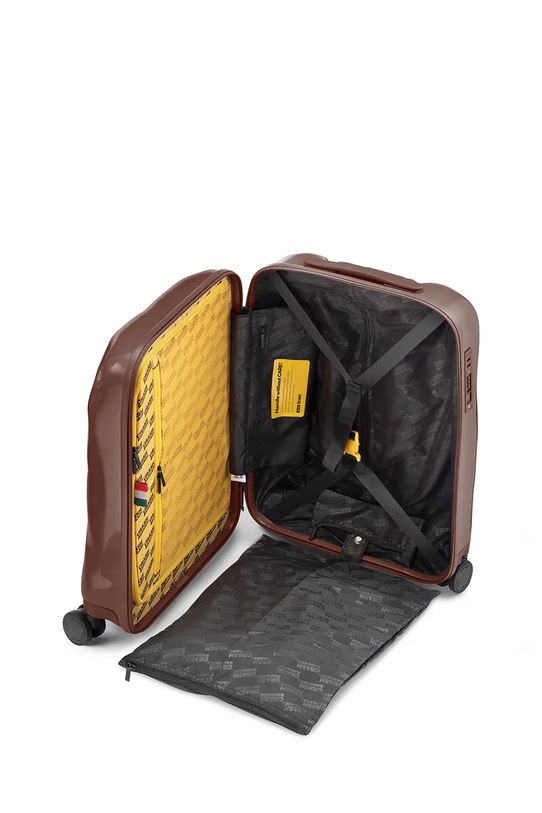 Crash Baggage walizka kabinowa TONE ON TONE Small size 55x40x22 cm brązowy CB191