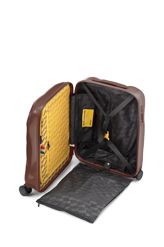 Crash Baggage walizka kabinowa TONE ON TONE Small size 55x40x22 cm brązowy CB191