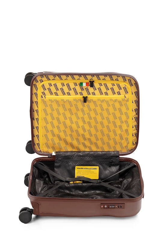 Crash Baggage walizka kabinowa TONE ON TONE Small size 55x40x22 cm CB191 brązowy