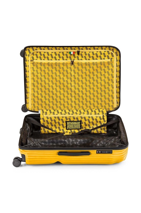 Crash Baggage valiză STRIPE Large size 79x50x30 cm galben CB153