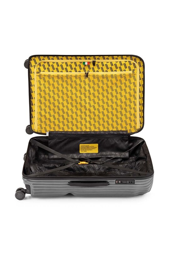 Crash Baggage valiză STRIPE Large Size 77x50x30 cm gri CB153