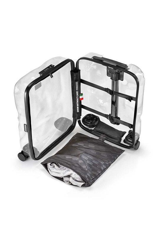 Crash Baggage walizka SHARE Small Size 50x40x22 cm CB141 transparentny