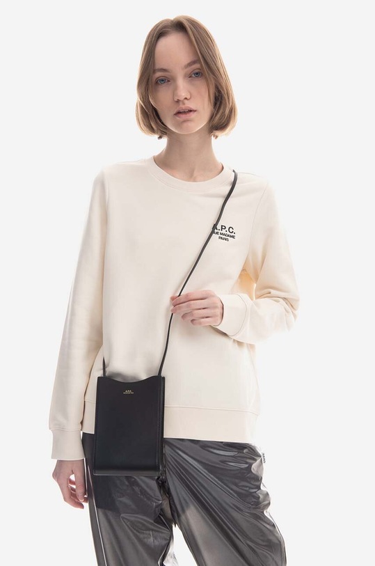 A.P.C. borsetă de piele Neck Pouch Jamie PXB PXBMW.F63412