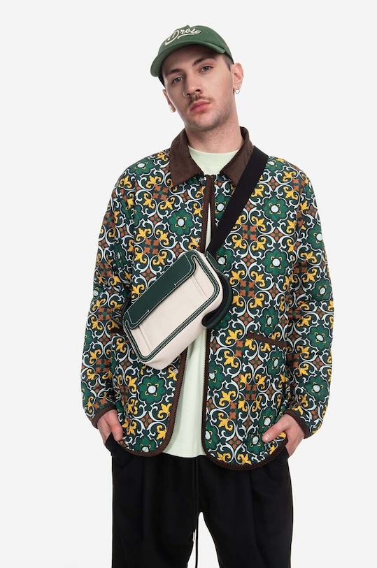 Drôle de Monsieur small items bag AC100 green AC100.GREEN