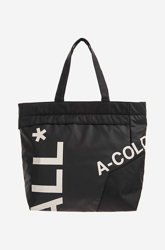 A-COLD-WALL* bag Typographic Ripstop Tote Planet friendly black ACWUG066