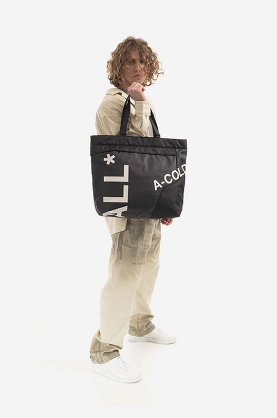 A-COLD-WALL* bag Typographic Ripstop Tote ACWUG066 black AA00