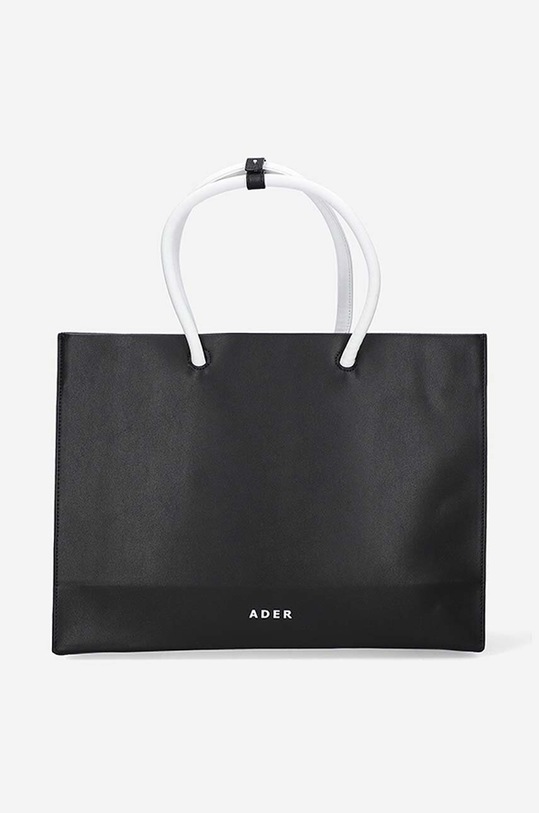 Ader Error leather bag Tote Bag BKAFWTB12BK black AA00