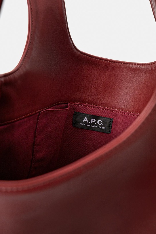 Torba A.P.C. Ninon PUAAT.M61565 bordo