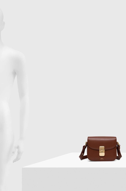 A.P.C. poșetă de piele A.P.C. Sac Grace Mini PXBMW.F61515