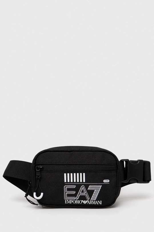 EA7 Emporio Armani borseta nu incape in A4 negru 245082.CC940