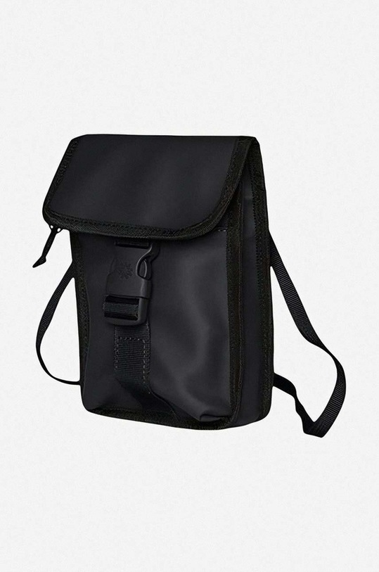 Rains small items bag 13730.BLACK black AA00