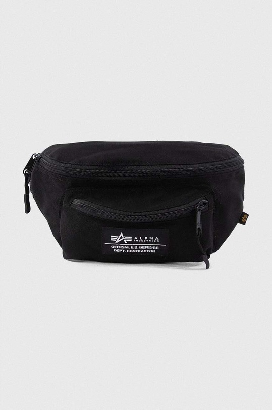 Alpha Industries nerka Torba Alpha Industries Big Waist Bag 126909 03 tekstylny czarny 126909.03