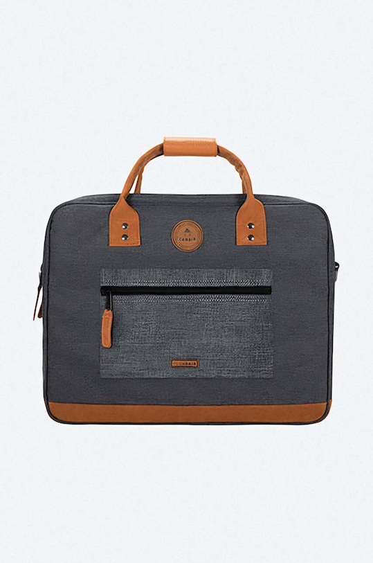 Taška Cabaia BAGW21-MESSENGER jednofarebný sivá BAGW21.MESSENGER