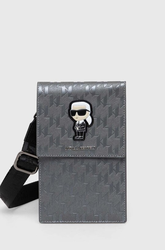 Θηκη κινητού Karl Lagerfeld για τηλέφωνο γκρί KLWBSAKHPKG