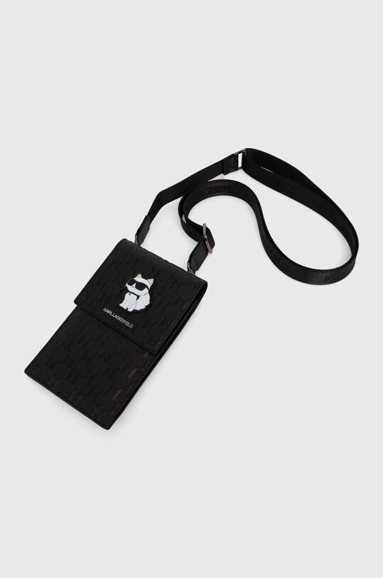 Karl Lagerfeld carcasa de telefon KLWBSAKHPCK negru AA00