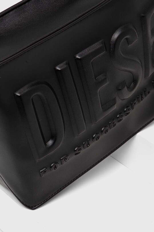 Malá taška Diesel DSL 3D SHOPPER čierna X09928.P5184