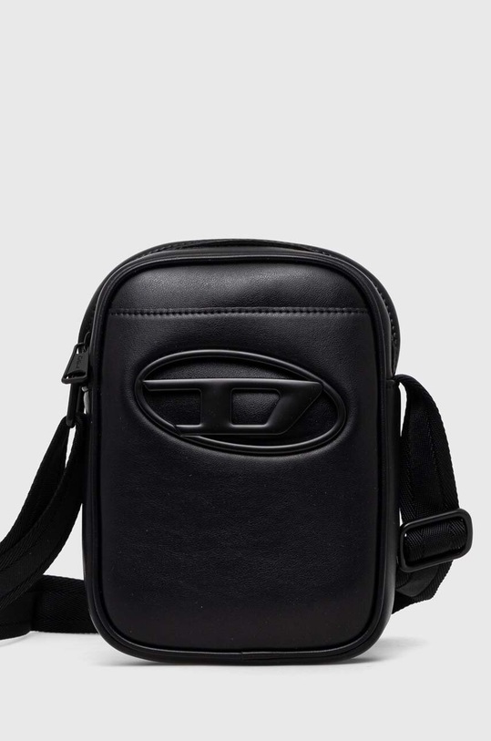 Σακίδιο Diesel HOLI-D CROSSBODY BAG συνθετικό μαύρο X09881.P5925