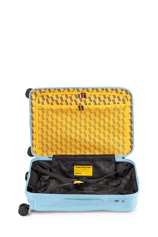 Crash Baggage walizka TONE ON TONE Medium size 68x45x26 cm CB192 niebieski