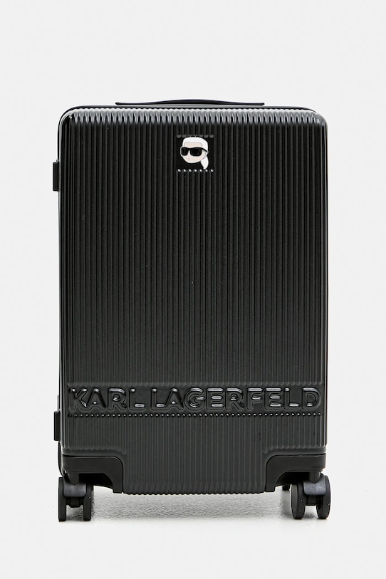 Валіза Karl Lagerfeld 53x36x22 см синтетичний чорний A1M30076
