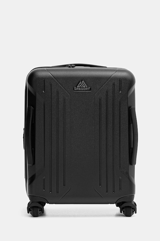 Gregory walizka Quadro mieści A4 czarny QUADRO.PRO.INT.CARRY.ON