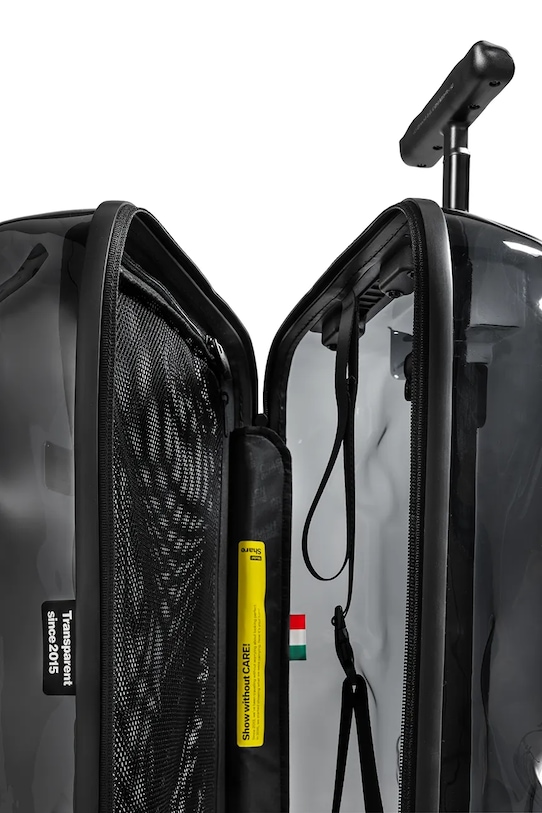 Crash Baggage walizka kabinowa CABIN Small size 55x40x20 cm CB401 czarny