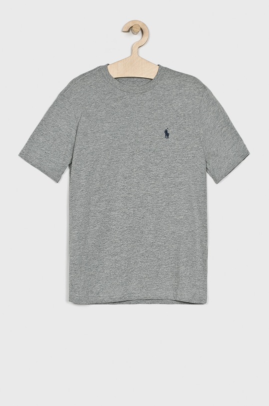 Polo Ralph Lauren - Дитяча футболка 134-176 cm меланж сірий 323674984001