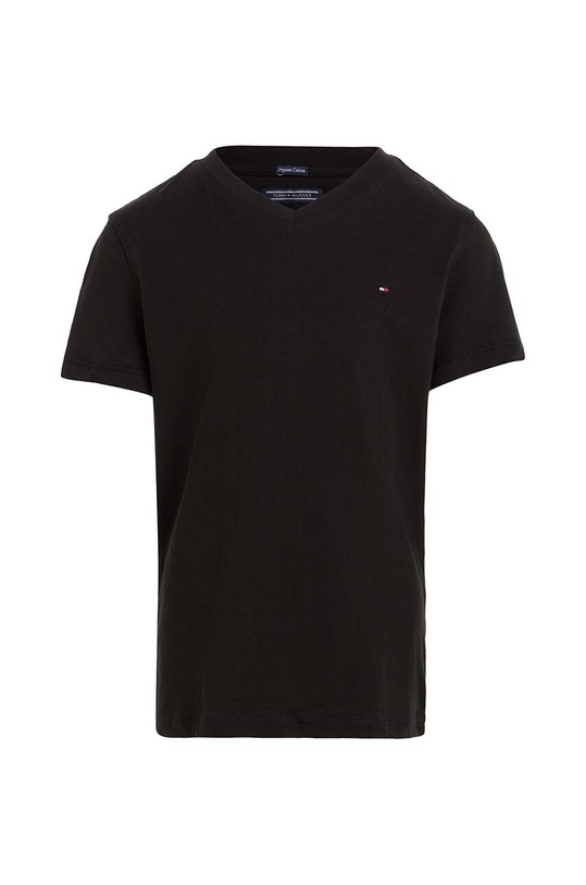 Tommy Hilfiger - T-shirt dziecięcy 74-176 cm KB0KB04142 czarny AA00