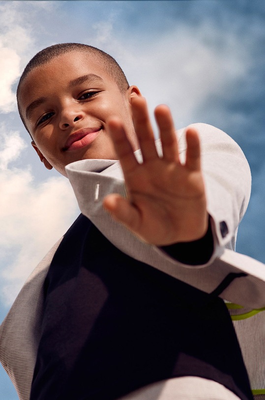 Chłopiec BOSS - T-shirt dziecięcy 116-152 cm J25P14.116.152 J25P14.116.152 czarny