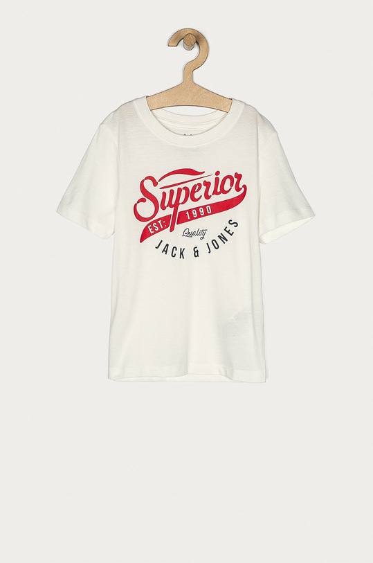 Jack & Jones - Tricou copii 128-176 cm print alb 12173882