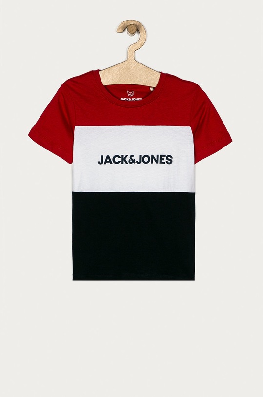 Jack & Jones - Dětské tričko 128-176 cm kulatý červená 12174282