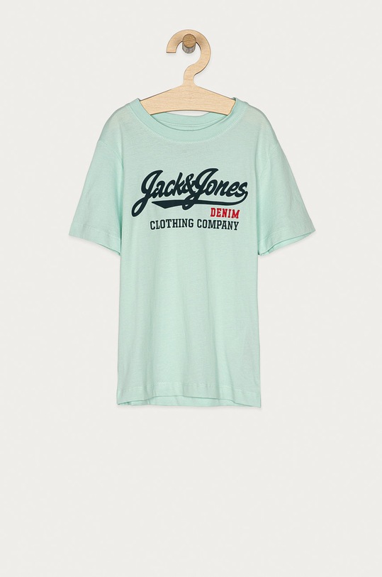 Jack & Jones - Detské tričko 128-140 cm bavlna tyrkysová 12173882.