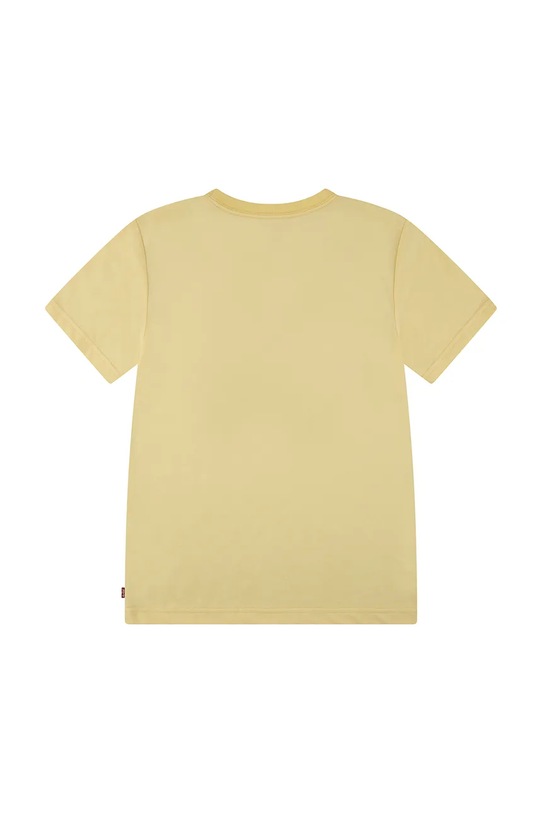 Levi's tricou de bumbac pentru copii 8E8157.NOS.B galben AA00