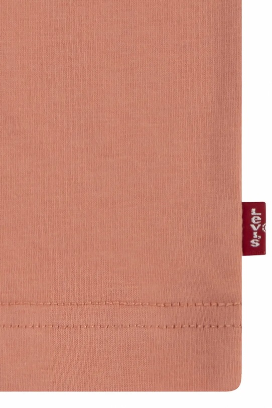 Levi's tricou de bumbac pentru copii portocaliu 8E8157.NOS.B