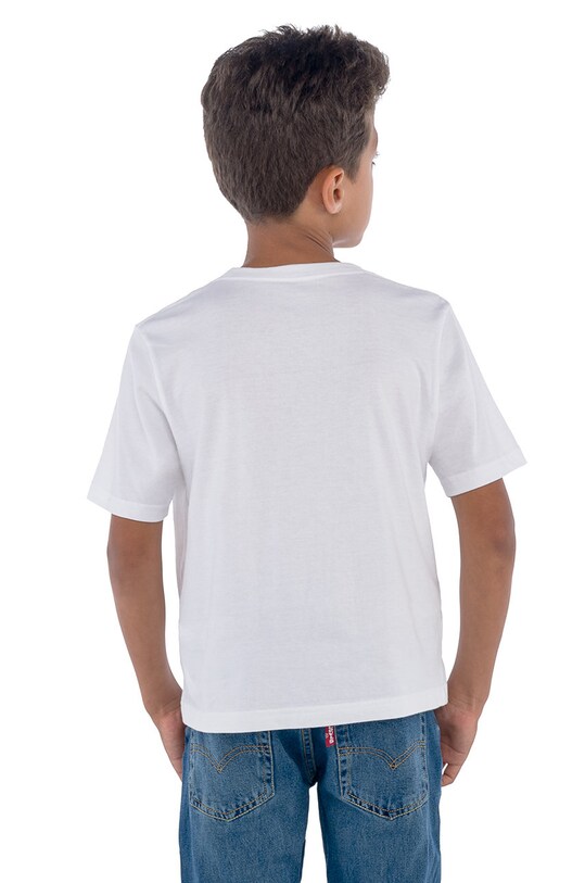 Chłopiec Levi's T-shirt dziecięcy 9E8157.NOS.B biały