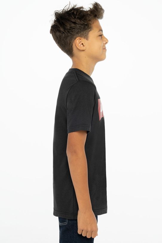 Παιδικό μπλουζάκι Levi's μαύρο 9E8157.NOS.B