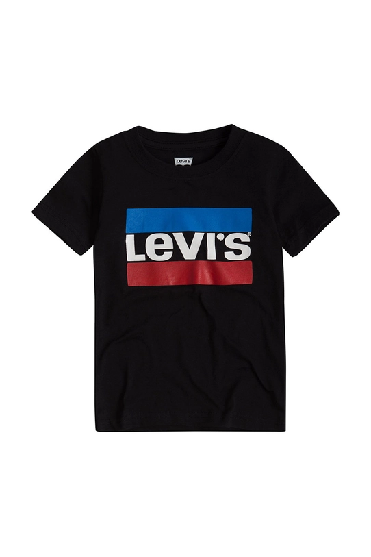 Levi's Tricou copii print negru 8E8568.NOS.B