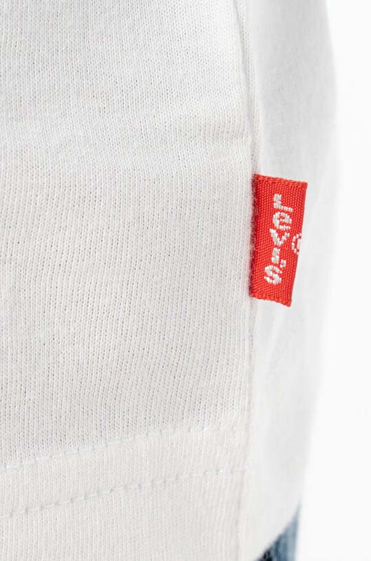 Levi's Tricou copii 9E8568.NOS.B alb