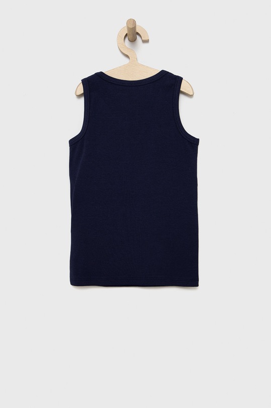 Chłopiec United Colors of Benetton top dziecięcy (2-pack) 3MC10H014.G.CONTINUATIV granatowy