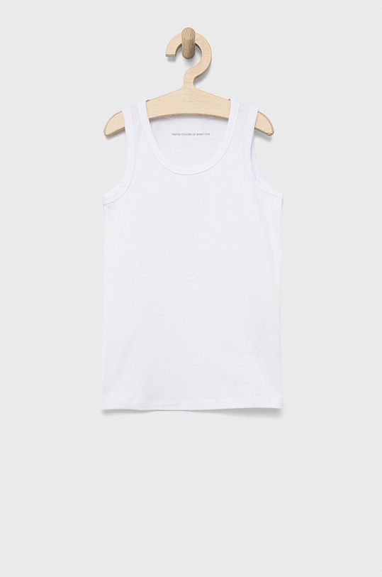 United Colors of Benetton top dziecięcy (2-pack) 3MC10H014.G.CONTINUATIV granatowy