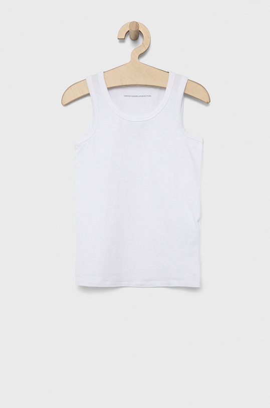 United Colors of Benetton top dziecięcy (2-pack) 3MC10H014.G.CONTINUATIV szary