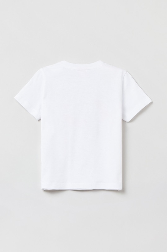 OVS tricou de bumbac pentru copii 1471227.BOY.9.36MONTHS. alb AA00