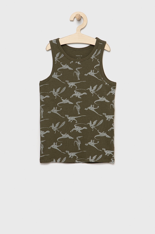 Name it top dziecięcy (2-pack) 13206974.OliveNight zielony