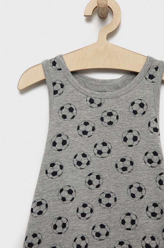 Name it t-shirt dziecięcy (2-pack) szary 13208837.GreyMelang