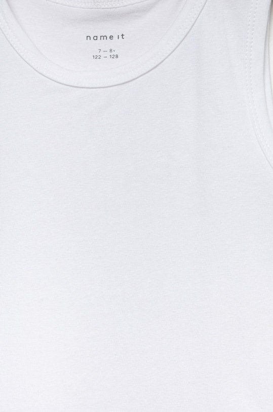 Name it top dziecięcy (2-pack) biały 13208843.BrightWhit