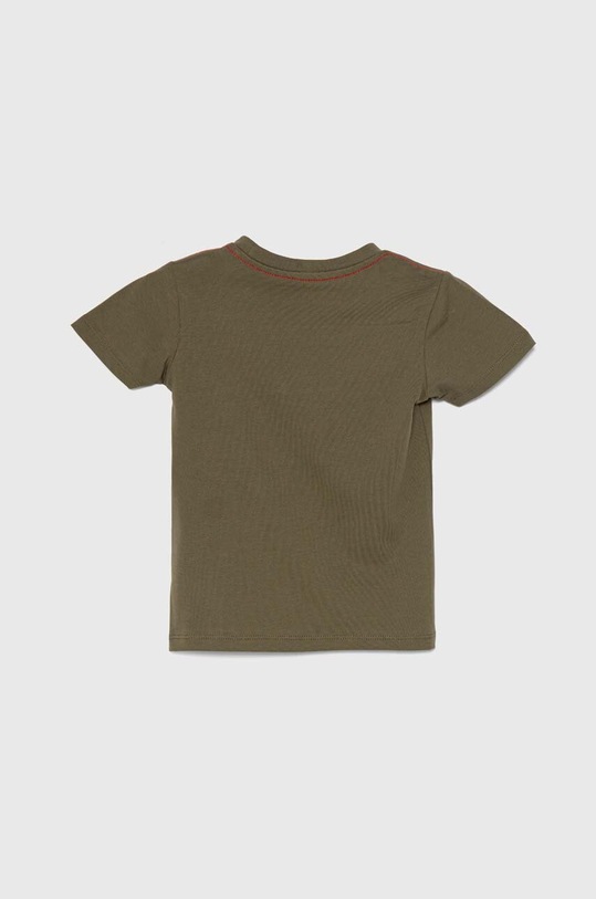 Guess t-shirt bawełniany dziecięcy N73I55.K8HM0.9BYH zielony AA00