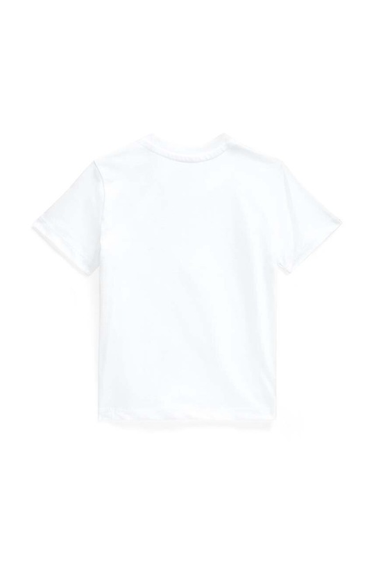 Бавовняна футболка для немовлят Polo Ralph Lauren 320832904033 білий AA00