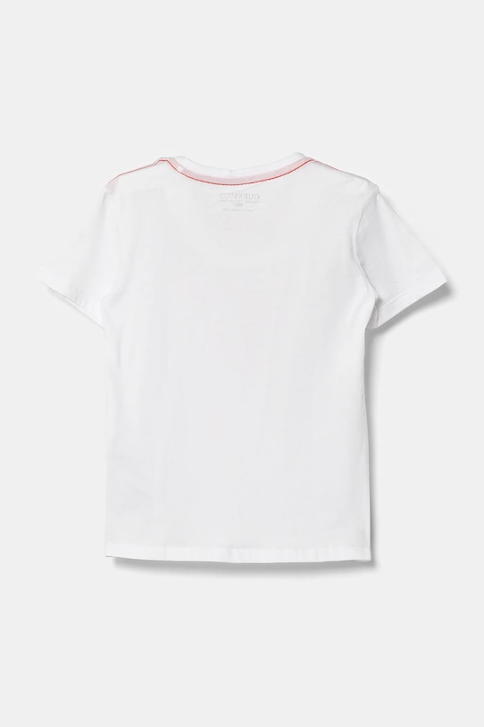 Guess t-shirt bawełniany dziecięcy N73I55.K8HM0.PPYA biały AA00