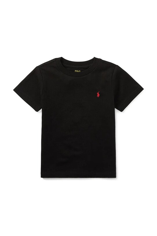 Дитяча бавовняна футболка Polo Ralph Lauren бавовна чорний 322832904036